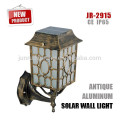 solar led rechargeable outdoor solar wall lamp, led outdoor wall lamp